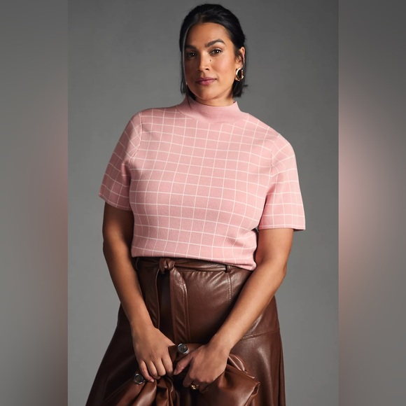 Maeve Mock-neck Sweater Top - Picture 1 of 7